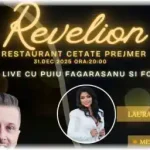 Petrecere Revelion 2026 Prejmer Muzică Live, Open Bar & Meniu Rafinat