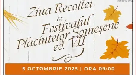 Program Ziua Recoltei DEJ 2025 și Festivalul Plăcintelor Someșene