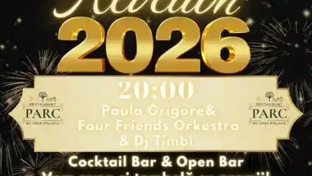 Revelion 2026 la Restaurant Parc Bistrița meniu cine cântă preț