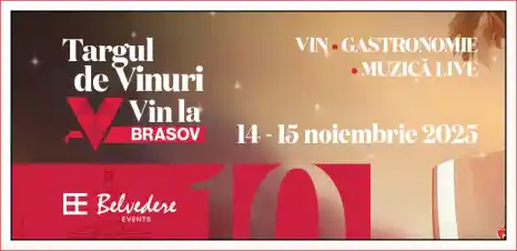 Târgul de Vinuri Vin la Brașov 2025 program evenimente și concerte
