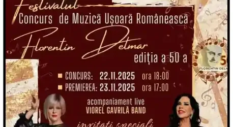 Festivalul Florentin Delmar 2025 program artiști premii