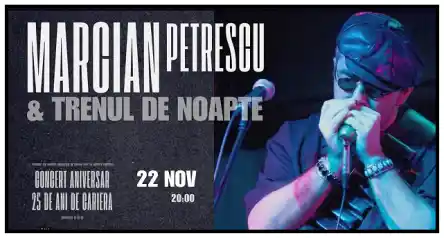 Marcian Petrescu & Trenul De Noapte 2025 Concert aniversar 25 de ani