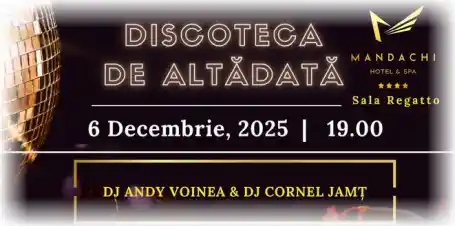 Petrecere Retro cu Moș Nicolae 2025 la Mandachi Hotel