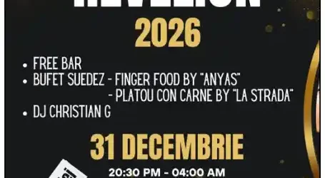 Revelion 2026 la Cheers Pub Tulcea meniu open bar muzică live