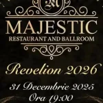 Revelion 2026 la Majestic Moroeni meniu open bar muzică live