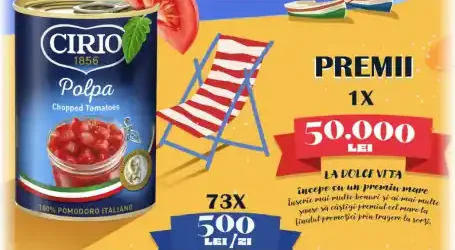 concurs cirio 2025 câștigă 50000 lei