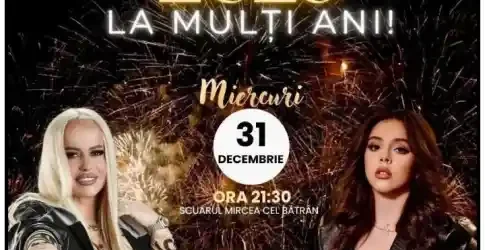 program concerte revelion 2026 in aer liber Râmnicu Vâlcea