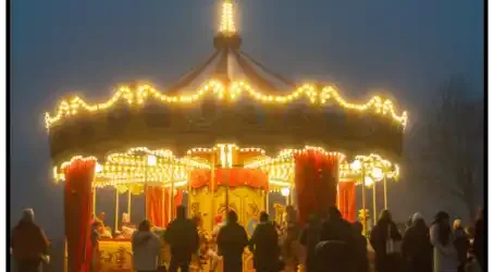 târg de Crăciun Sfântu Gheorghe 2025 program deschidere trenuleț carusel