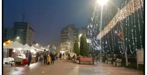 târgul de crăciun 2025 orasul roman