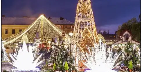 târgul de crăciun arad 2025 deschidere orar program concerte