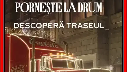 Caravana de Crăciun Coca-Cola 2025 program traseu premii