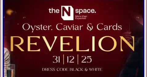 REVELION 2026 în The N space București Meniu muzică prețuri