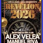 Revelion 2026 Craiova în aer liber pe strada A.I. Cuza