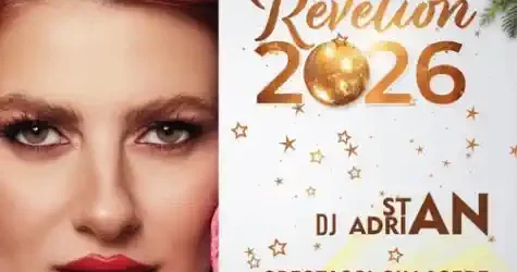 Revelion 2026 în aer liber la Bistrița DJ Adrian Stan, concert live Lidia Buble