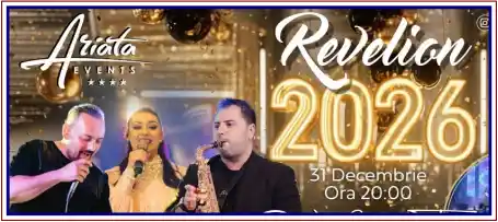 Revelion 2026 la Ariata Events Scheia meniu festiv muzică live surprize