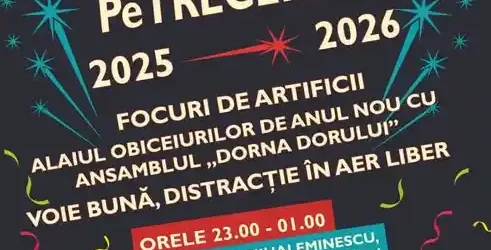 Revelion 2026 la Vatra Dornei în aer liber program
