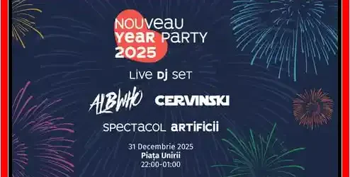 Sărbătorește Revelionul 2026 în Piața Unirii! Distracție, muzică și un spectacol de artificii te așteaptă!