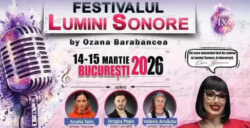 Concurs Lumini Sonore 2026 by Ozana Barabancea