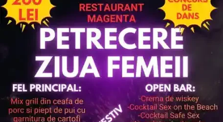 Petrecere 8 Martie 2026 la Magenta Brăila