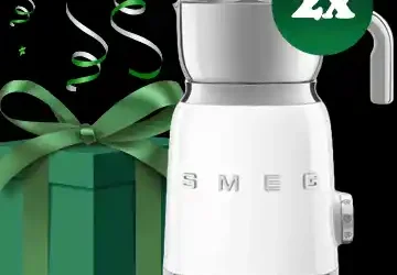 Concurs Müller Vegan câștigă un aparat de spumat Smeg