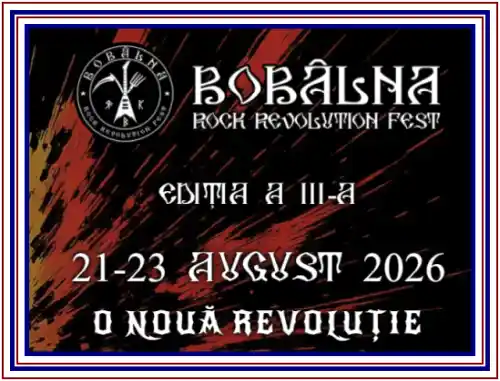 Rock Revolution Fest Bobâlna 2026 program cu Line-up de Excepție ...