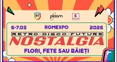 NOSTALGIA 2026 la Romexpo — două seri de hituri ’90s–’00s, selfie museum și decoruri retro‑futuriste