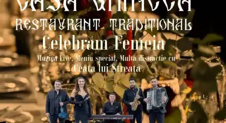 Petrecere de Ziua Femeii 2026 la Casa Ghincea Craiova
