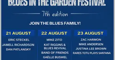 Blues in the garden festival 2026 Dămănești