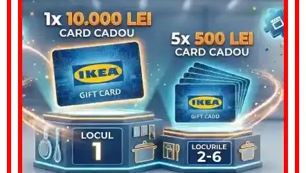 Concurs IKEA 2026 Câștigă 10.000 lei