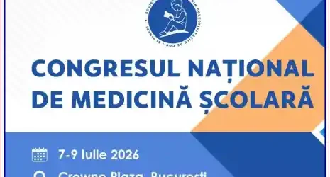 Congresul Național de Medicină Școlară 2026 program credite locație