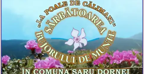 Sărbătoarea Bujorului de Munte 2026 Șaru Dornei