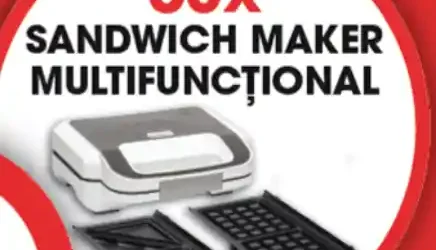 câștigă sandwich makere multifuncționale Tefal Snack
