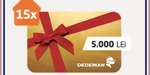 câștigă vouchere dedeman 5000 lei concurs mastercard