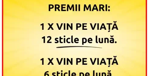 câștigători concurs cotnari 2026 vin pe viață