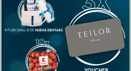 concurs ORAL-B 2026 câștigători premii vouchere Teilor Kaufland