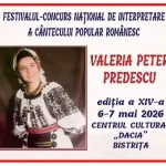 festival Valeria Peter Predescu 2026 Bistrița