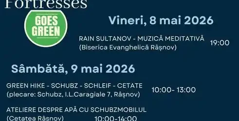 Cetatea Râșnov singura cetate din România inclusă în Noaptea Europeană a Cetăților