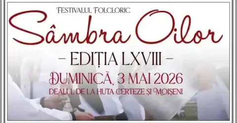Festivalul Sâmbra Oilor 2026 program concerte folclorice