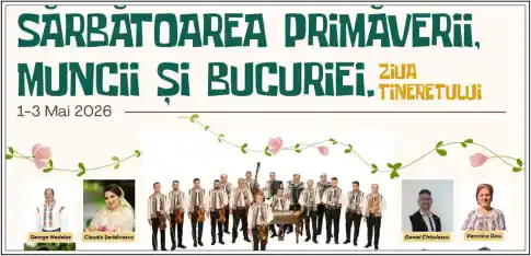 Mioveni Sărbătoarea Primăverii Ziua Tineretului 2026