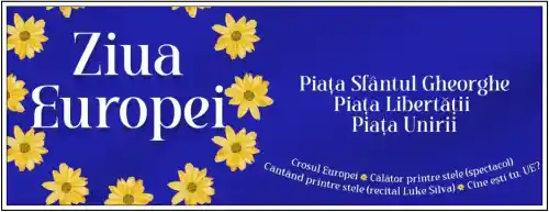 Ziua Europei Timișoara 2026 program detaliat pe zile