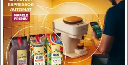câștigă espressoare Philips Baristina! concurs Jacobs & Auchan