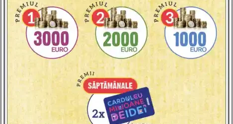câștigă 3000 euro concurs cașcaval ibănești 2026