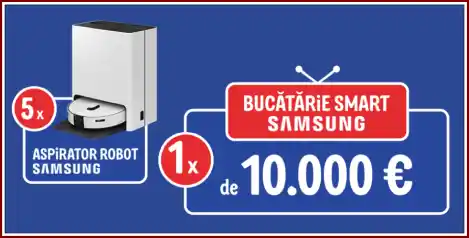 Dr. Oetker și Samsung vă invită la cel mai tare concurs al anului 10.000€ pentru o bucătărie de vis