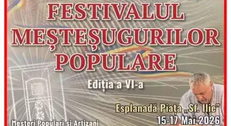 Festivalul Meșteșugurilor Populare Bârlad 2026 program zilnic