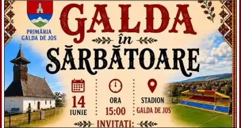 Galda în Sărbătoare 2026 muzică populară și tradiții ocale