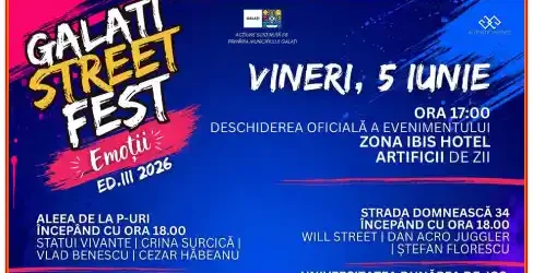 Întrebări Frecvente despre Galați StreetFest 2026
