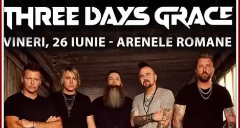 Three Days Grace, Lacuna Coil & Black Gold la Arenele Romane