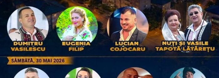 Zilele Orașului Motru 2026 datî program complet