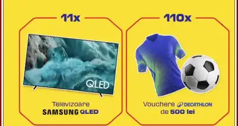 câștigă televizoare QLED Samsung 85Q7F2 Smart Ultra 4K HD 214cm