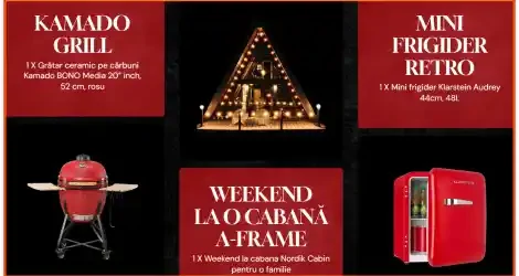 câștigători weekend de relaxare la cabana Nordik Cabin